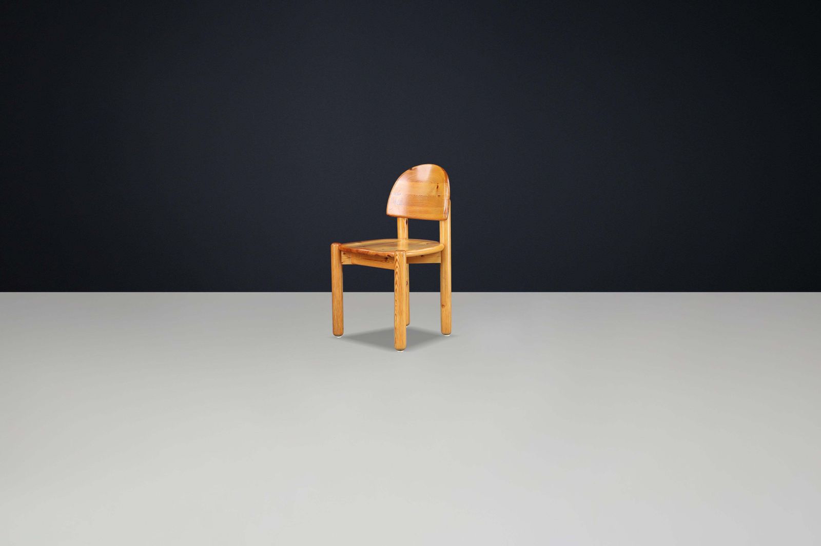 Set Of 6 Rainer Daumiller Dining Chairs In Solid Pine For Hirtshals Sawmill 1970 photo 5580.0