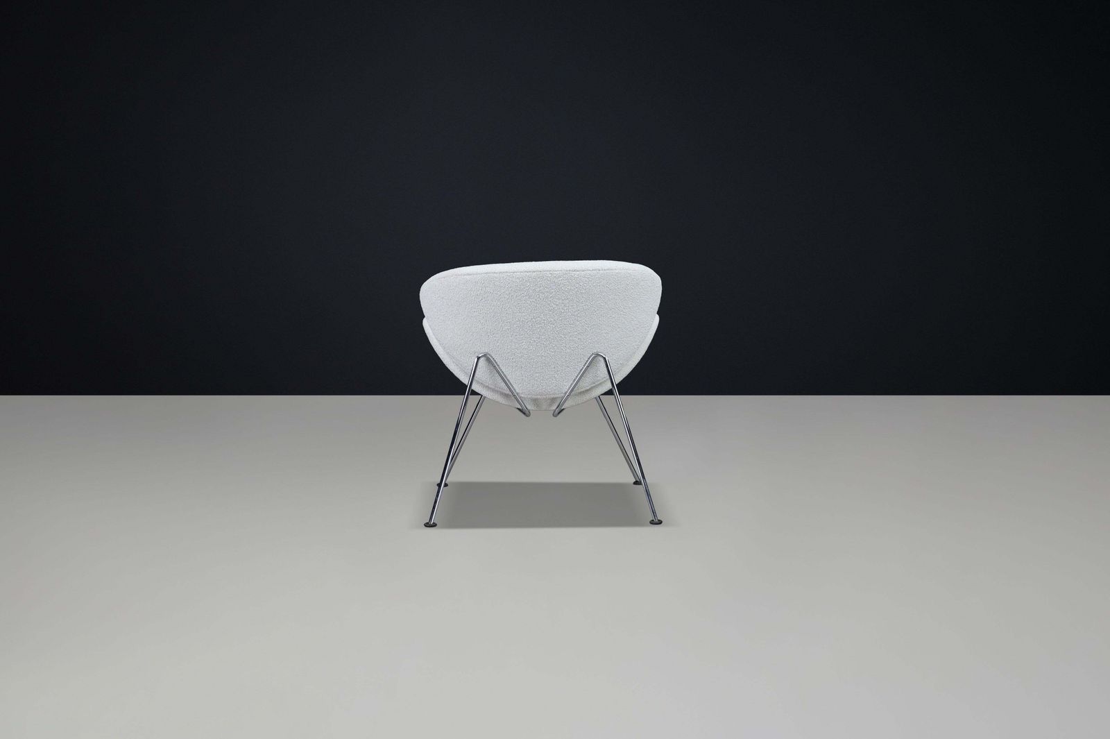 Pierre Paulin “Slice” Lounge Bouclé Chair For Artifort, 1970s, The Netherlands photo vinterior