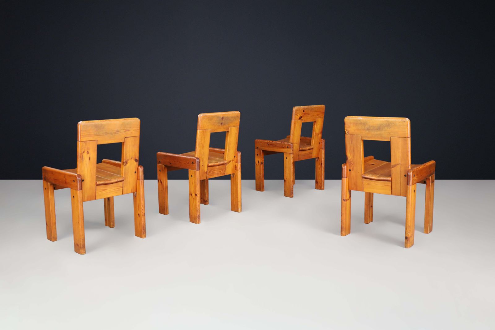 Silvio Coppola For Fratelli Montina Dining Chairs, Italy 1970s photo Furniture