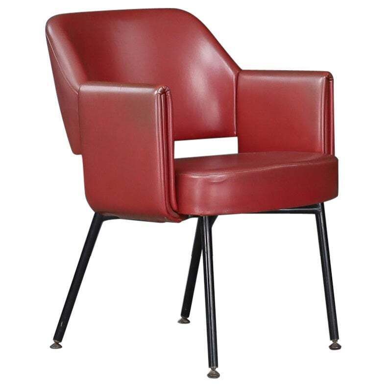 Marc & Pierre Simon “Deauville” Chair For Ss France / Airborne, 1962