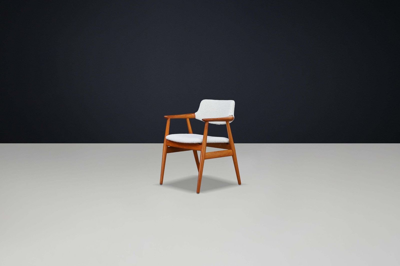 Mid Century Teak Dining Chairs Model Gm11 By Svend åge Eriksen For Glostrup photo 4519.0