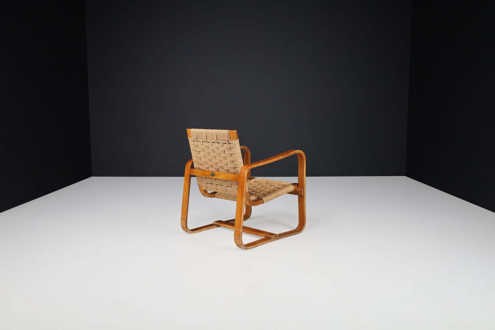 7971.0 Giuseppe Pagano Pogatschnig. 'Bocconi' Armchairs, Italy, 1940s photo