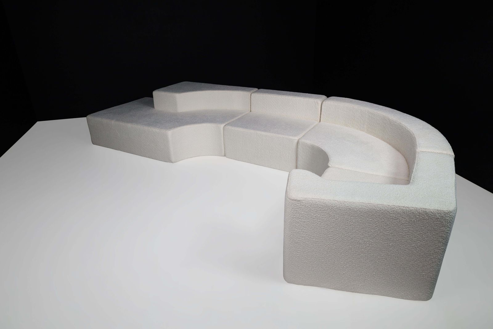 photo vinterior Italian Modular Sofa In The Style Of Pamio, Massari & Toso For Stillwood