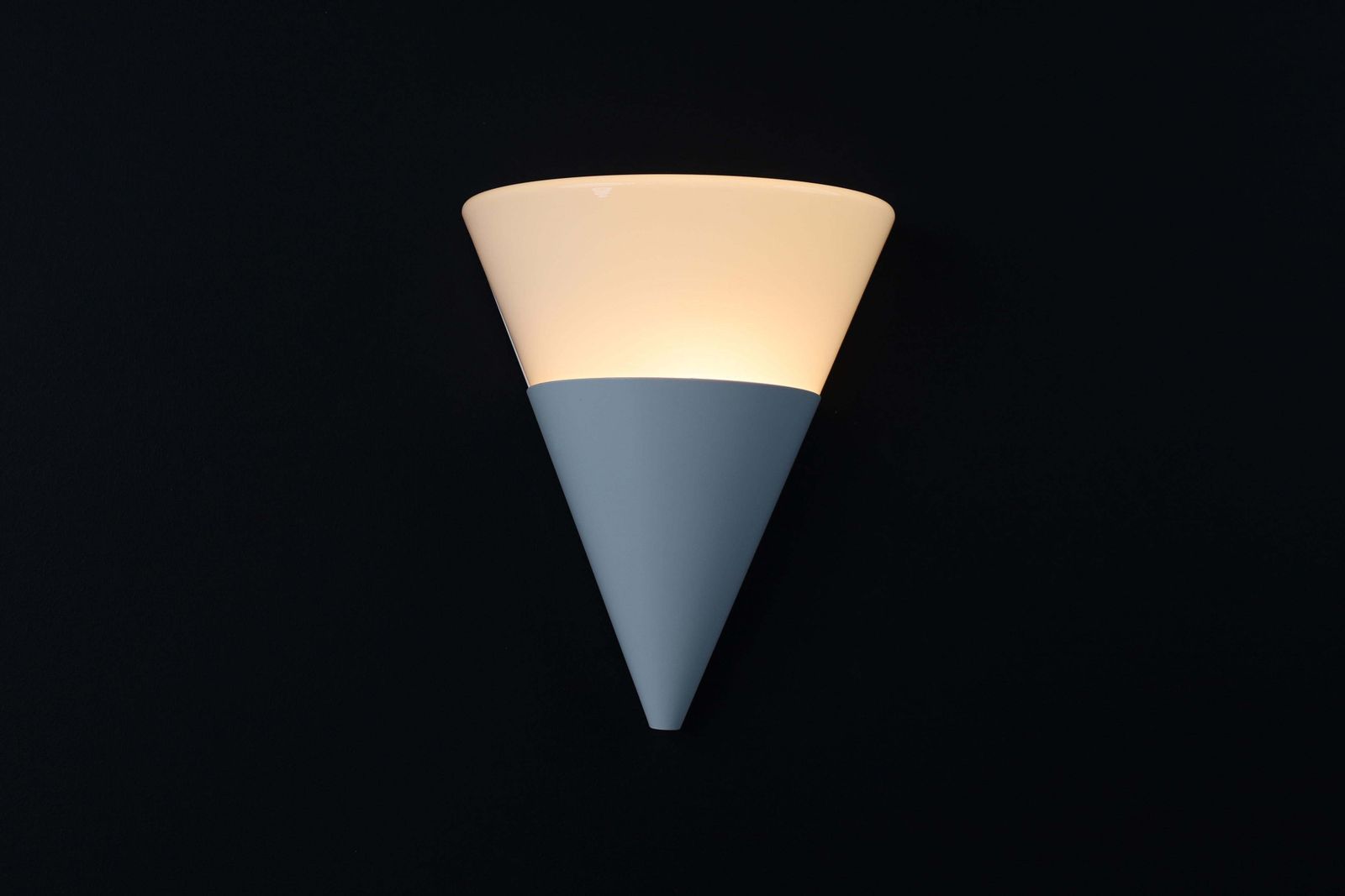 photo for sale Set Of 48+ Glashütte Limburg Wall Sconces, Mid Century Modern, 1970s
