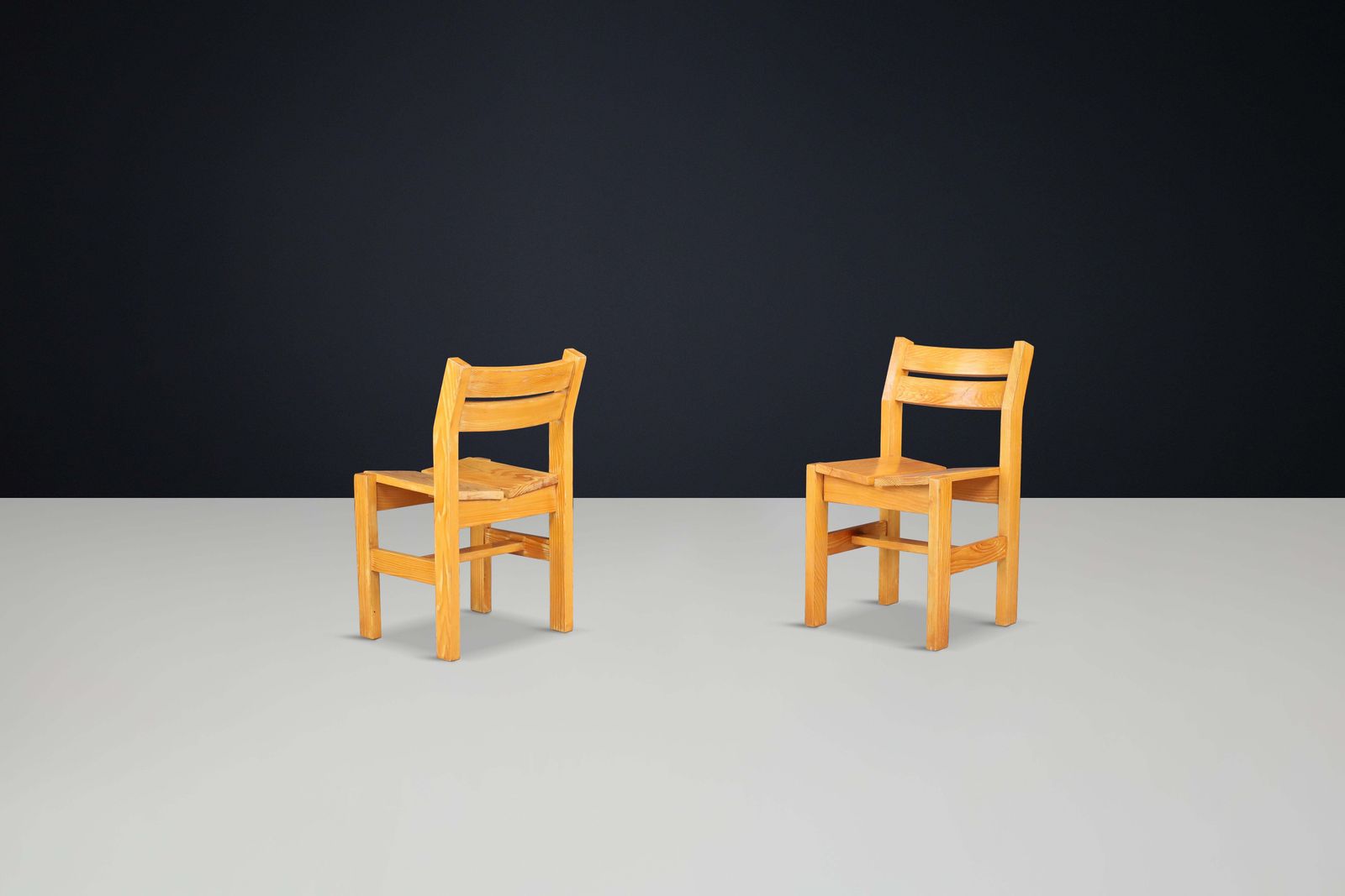 Charlotte Perriand Chairs From "La Cascade" At Les Arcs 1600. photo 919.0