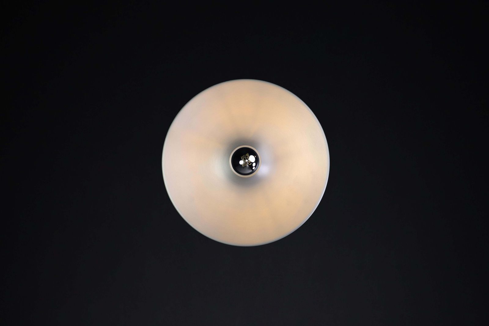 photo furniture Mid Century Modern Charlotte Perriand Aluminum Disc Wall Lights, Germany 1960s