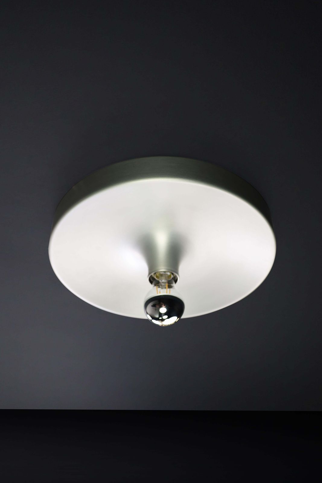 photo vinterior Mid Century Modern Charlotte Perriand Aluminum Disc Wall Lights, Germany 1960s