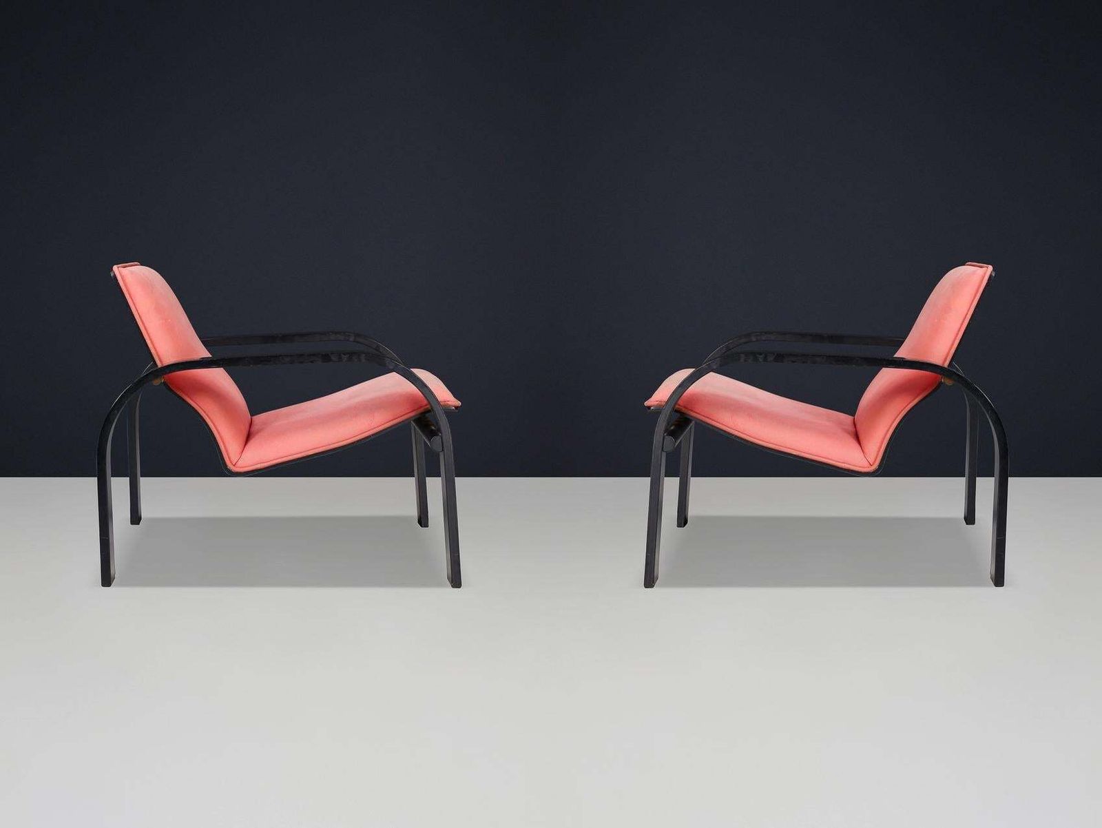 photo for sale Set Of Two Mid Century Modern Armchairs Attributed To Alvar Aalto, Finland, 1940