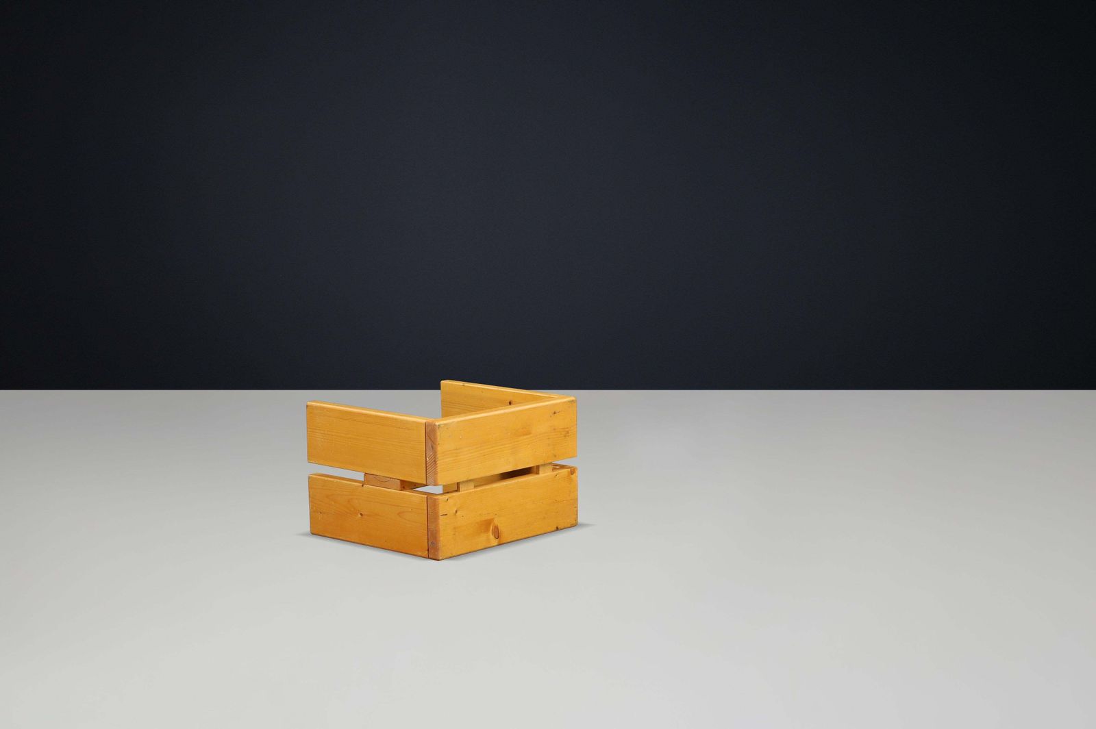 Charlotte Perriand Pine Stool For Les Arcs Ski Resort, France, 1960s 2 Available photo buy