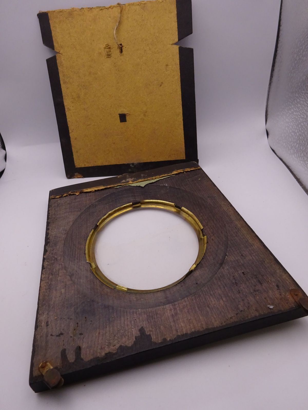 Pair Of 19th C Ebonised Convex Glazed Portrait Frames, Acorn photo buy