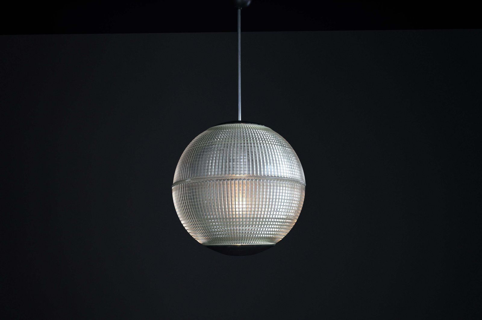 photo buy Original Holophane Globe Pendant Light, Paris, France, 1960