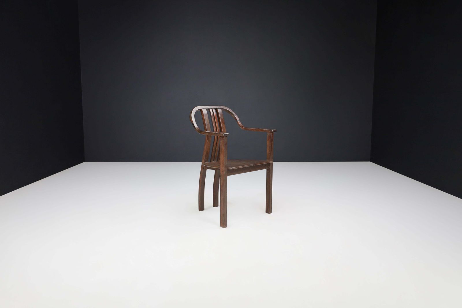 Bentwood Armchair, Czechoslovakia, 1930s — Art Deco Meets Bauhaus Elegance photo Furniture