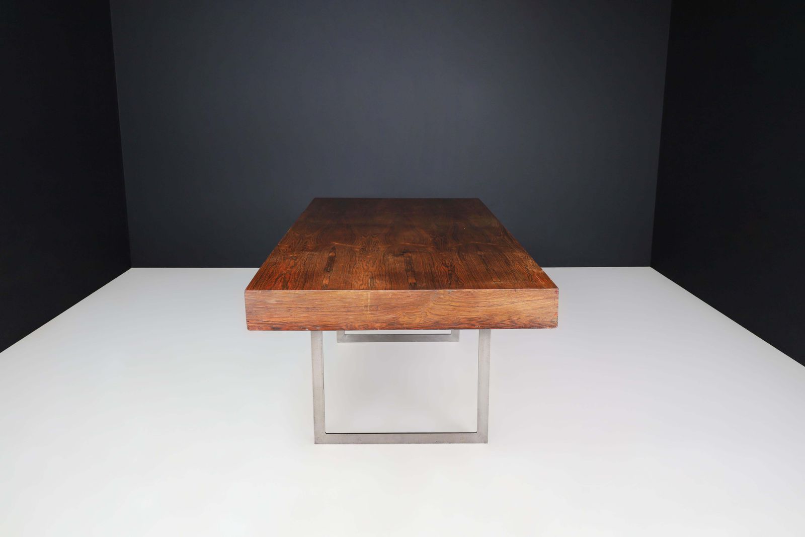 5984.0 Mid Century Modern Executive Free Standing Desk In The Style Of Bodil Kjær, 1960 photo