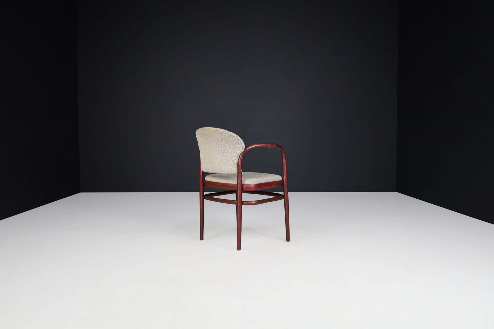 Mid Century Modern Bentwood Armchairs By Ton, Czechoslovakia, 1950s photo vinterior