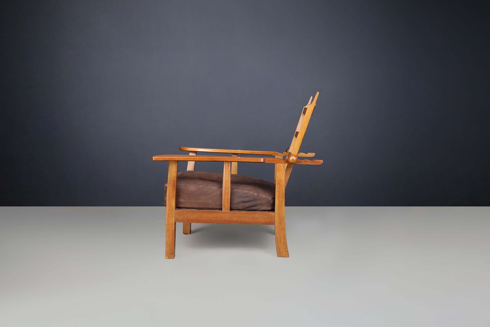 photo furniture Hugo Gorge, Armchair “Canadian” For Lorenz And Reiche, Austria 1920s
