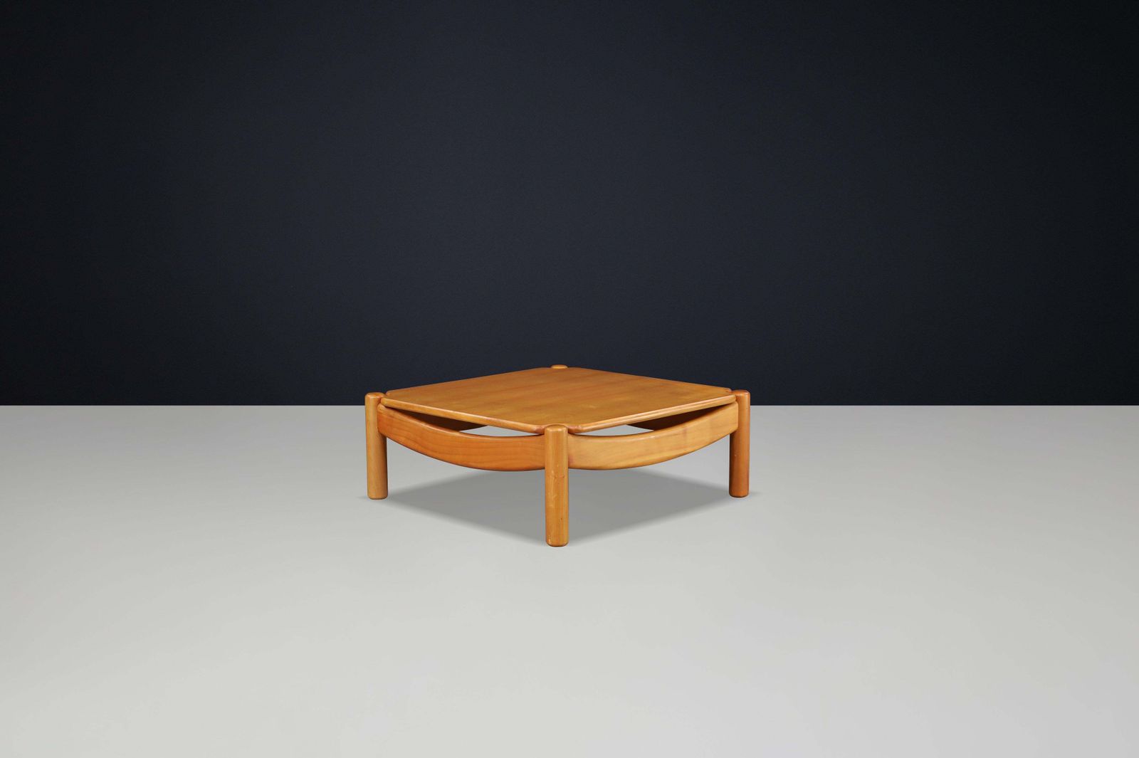 1451.0 Mid Century Modern Beechwood Coffee Table By Carl Straub, Germany, 1960s photo