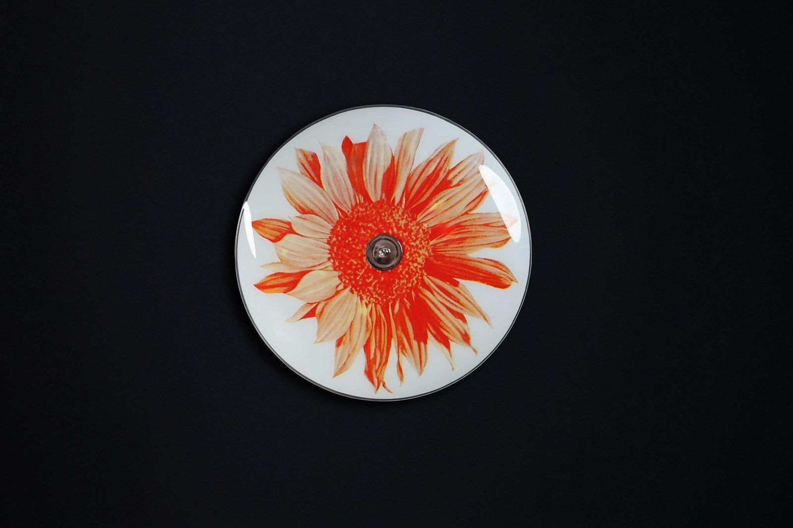 Mid Century Glass Hanging Pendant Or Wall Light Brussels World Expo 1958 (No:8) photo furniture