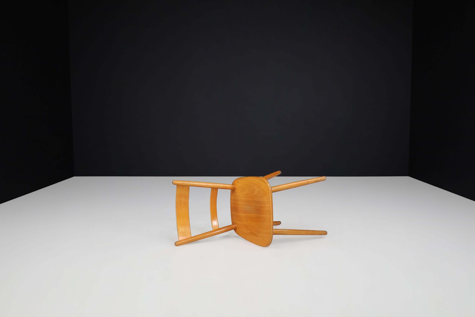 Gustaf Adolf Schneck For Stuhlfabrik Schäfer "Tübingen Chairs " Germany, 1955 photo vinterior