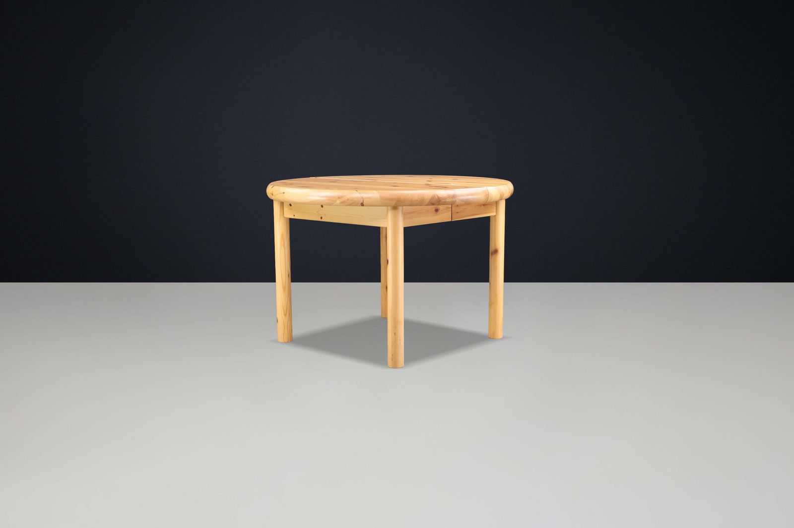Rainer Daumiller, Extendable Dining Table, Solid Pine, Denmark, 1970s photo Furniture