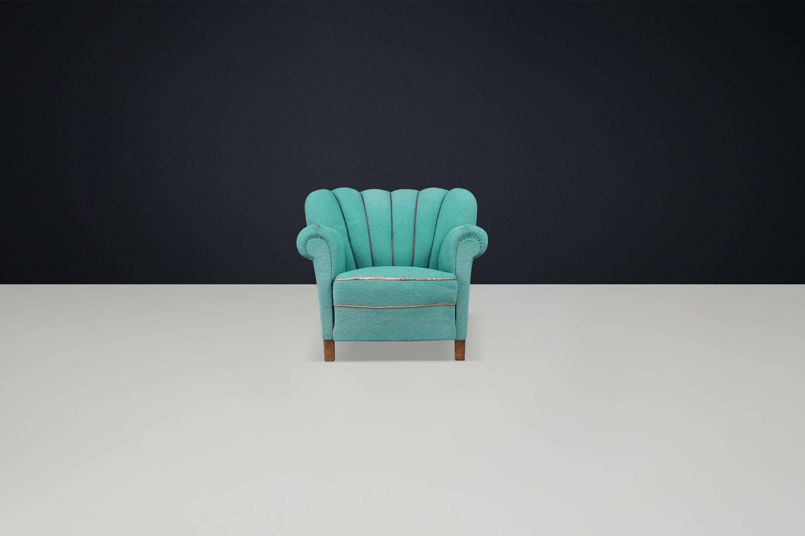 Jindřich Halabala Armchair With Original Upholstery, Czechoslovakia, 1930s photo Furniture