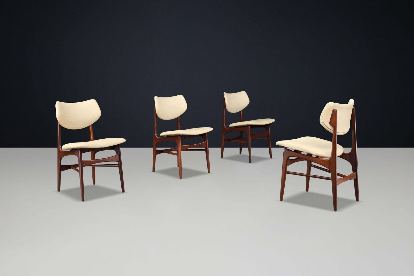 Mid Century Hamar Dining Chairs By Louis Van Teeffelen For Wébé The Netherlands photo for sale