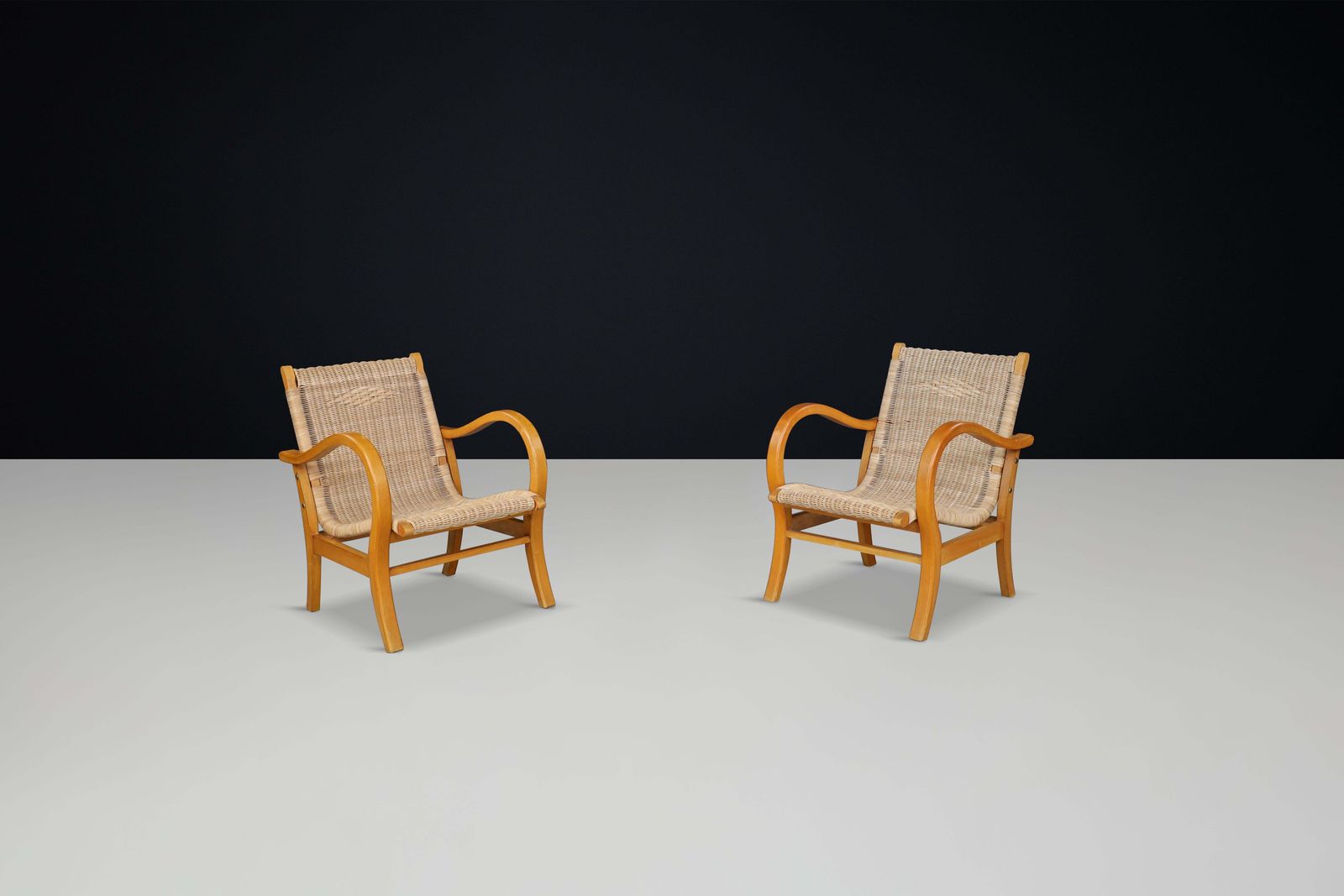 Art Deco Bauhaus Lounge Chairs By Erich Dieckmann, Germany, 1930 photo buy