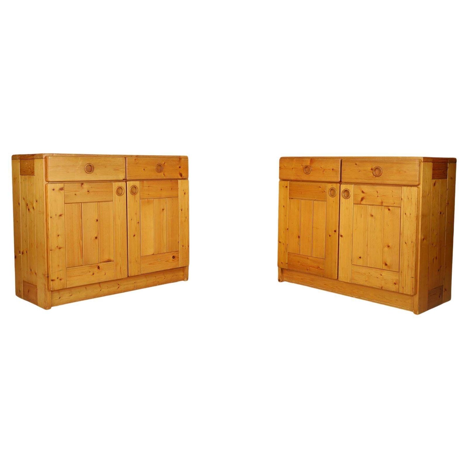 Mid Century Modern Pine Cabinet/Cupboard By Charlotte Perriand For Les Arcs 1970