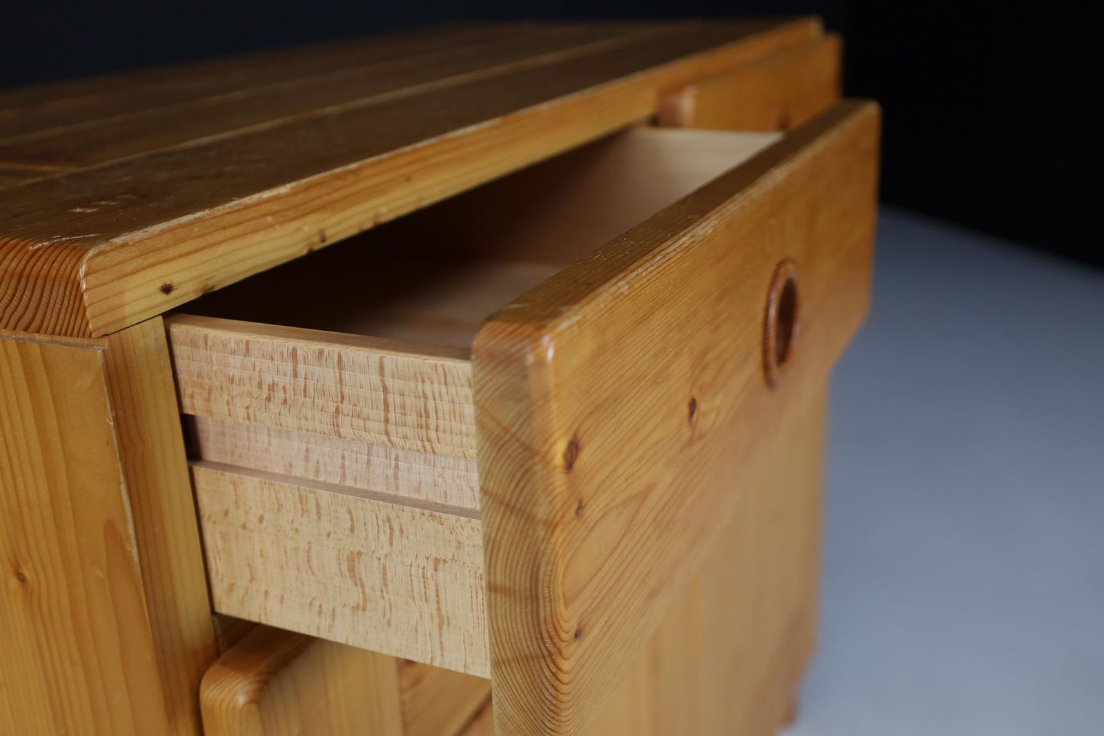 Mid Century Modern Pine Cabinet/Cupboard By Charlotte Perriand For Les Arcs 1970 photo 2716.0