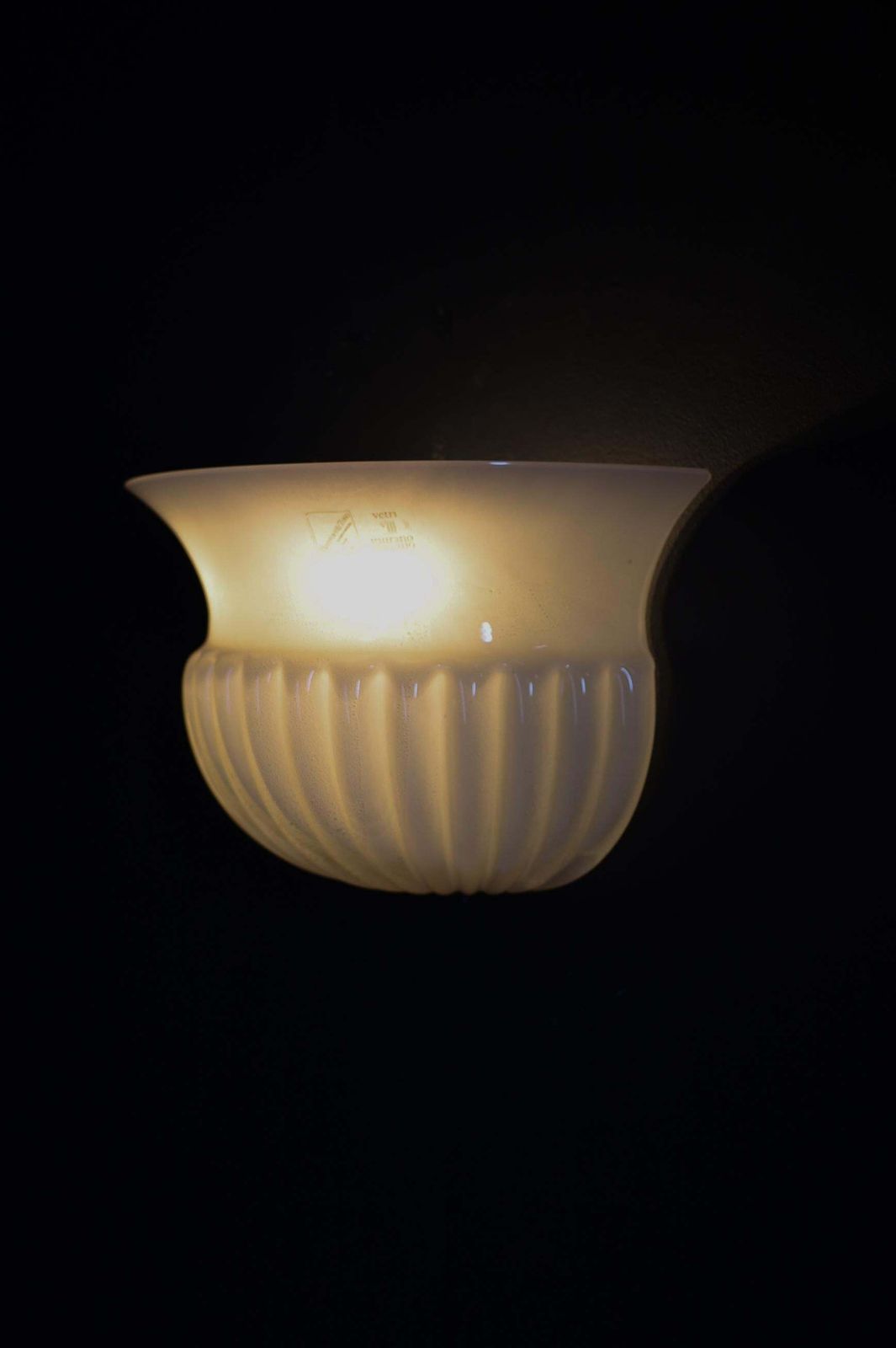 585.0 Vetri D‘Arte, Barovier & Toso Wall Sconces Italy 1980s photo