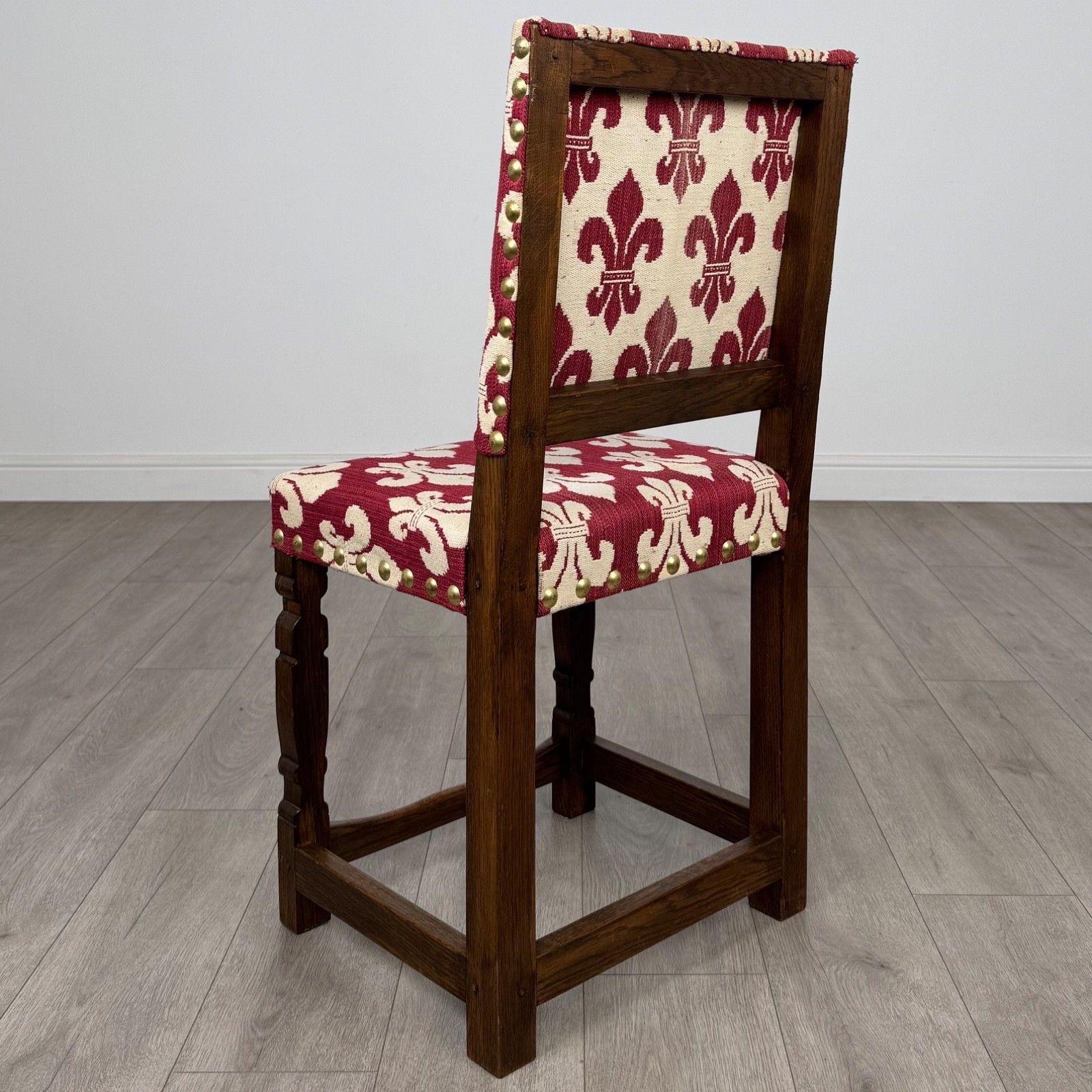 Antique 20th Century Good Quality Set Of 14 Oak Dining Chairs photo for sale