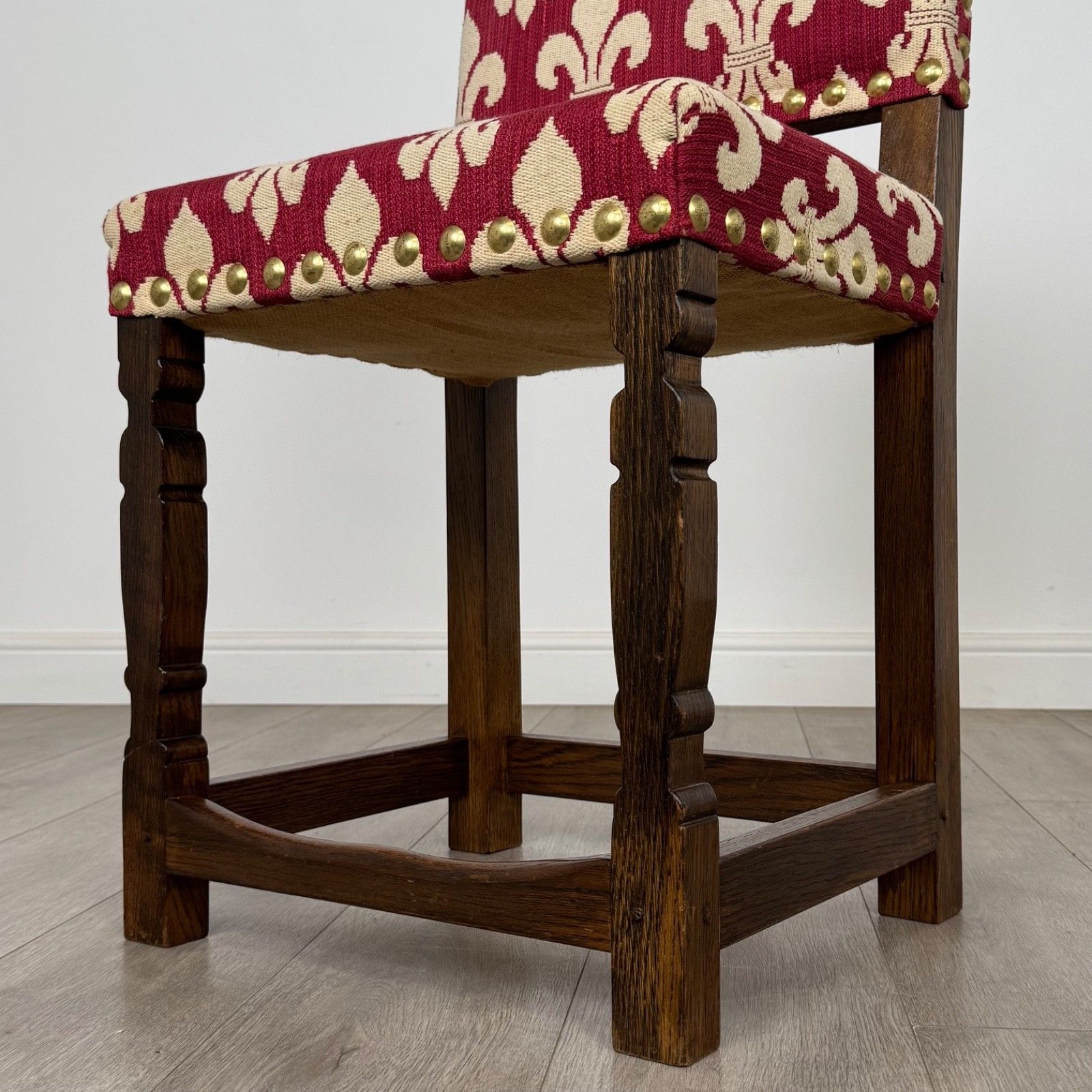 Antique 20th Century Good Quality Set Of 14 Oak Dining Chairs photo 1650.0