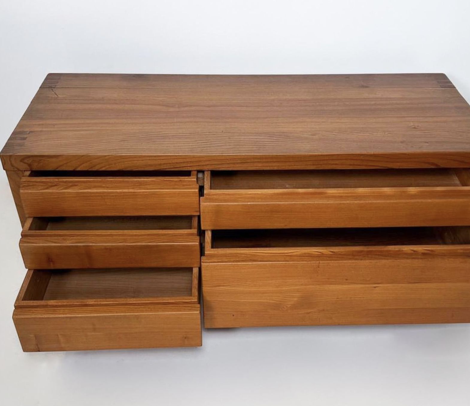 Sideboard R14 By Pierre Chapo, France, 1975 photo vinterior