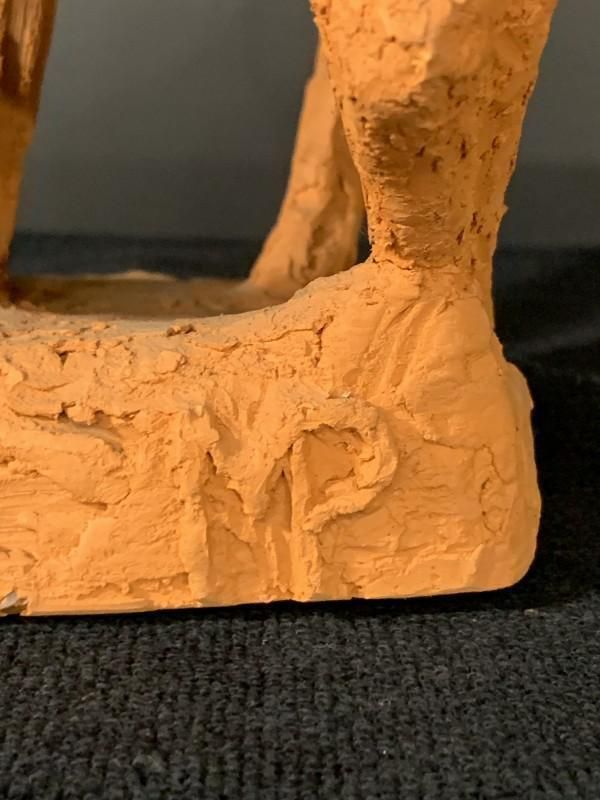 Terracotta Paardenbeeldje Van Mario Peruggini, Jaren 1960 photo vintage