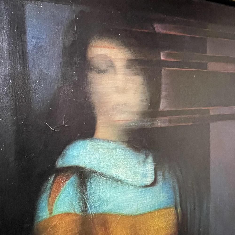 Erwin Mackowiak, A Woman's Confidence, Oil On Canvas, 1969 photo Art