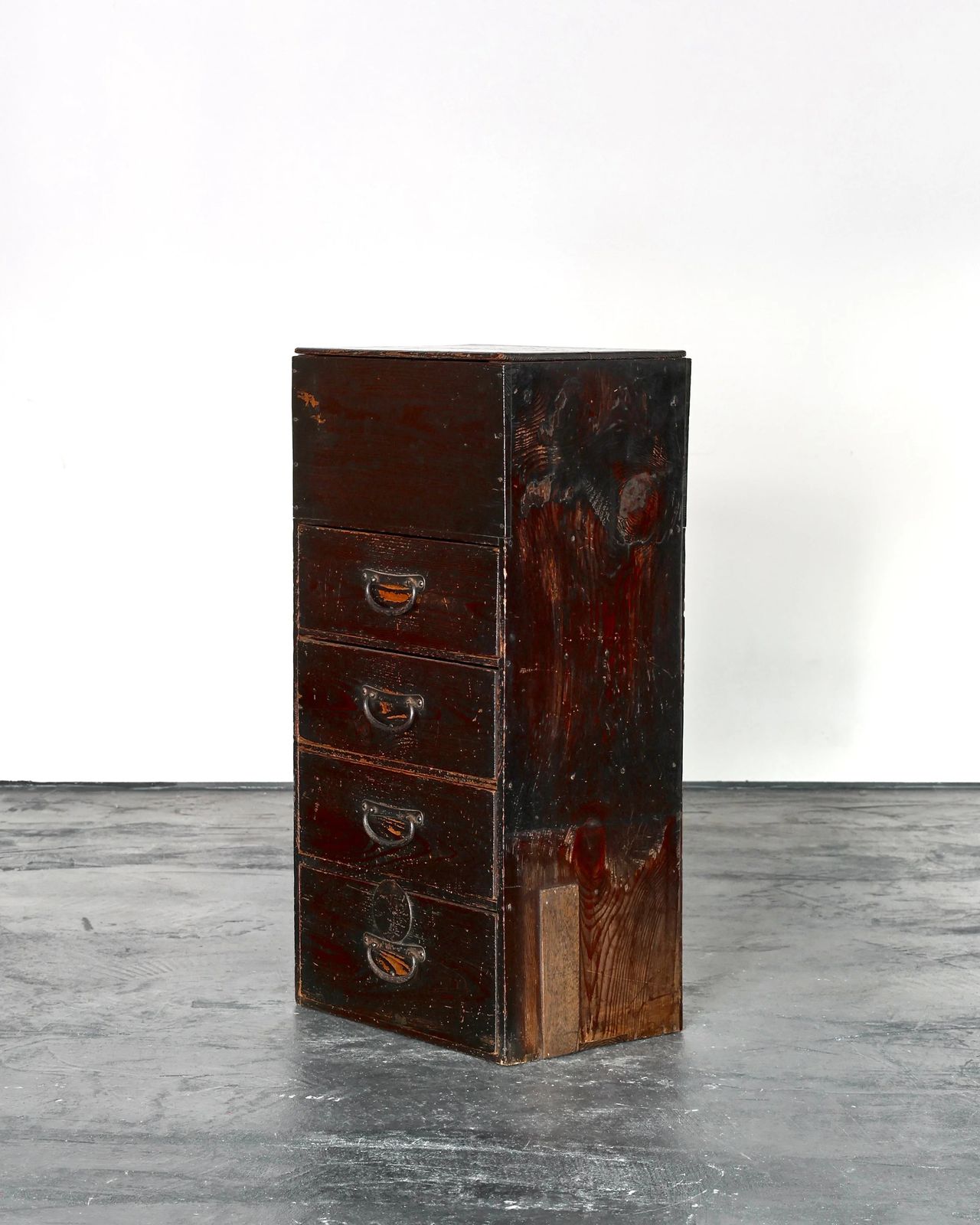 Unusual Tall Meiji Period Japanese Tansu photo furniture