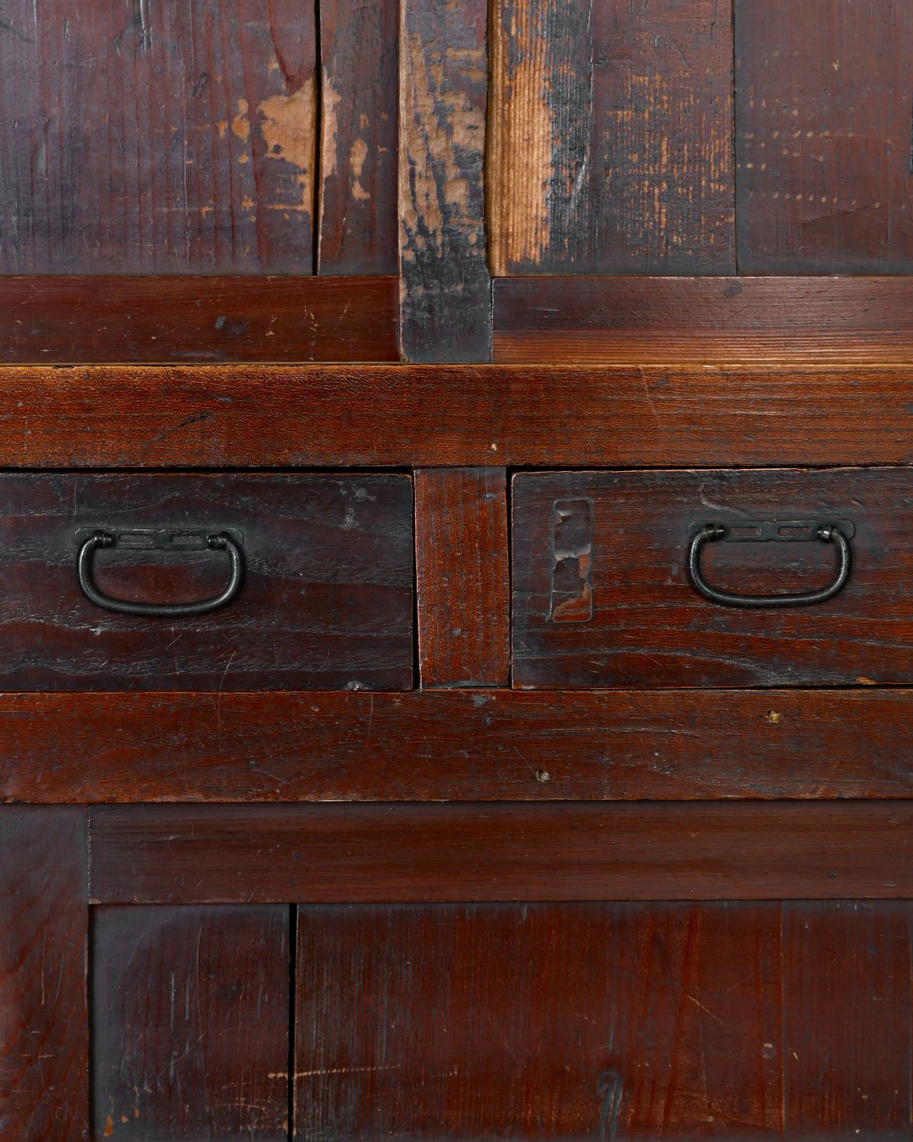 photo furniture Tall Early Meiji Period Japanese Tansu Cabinet