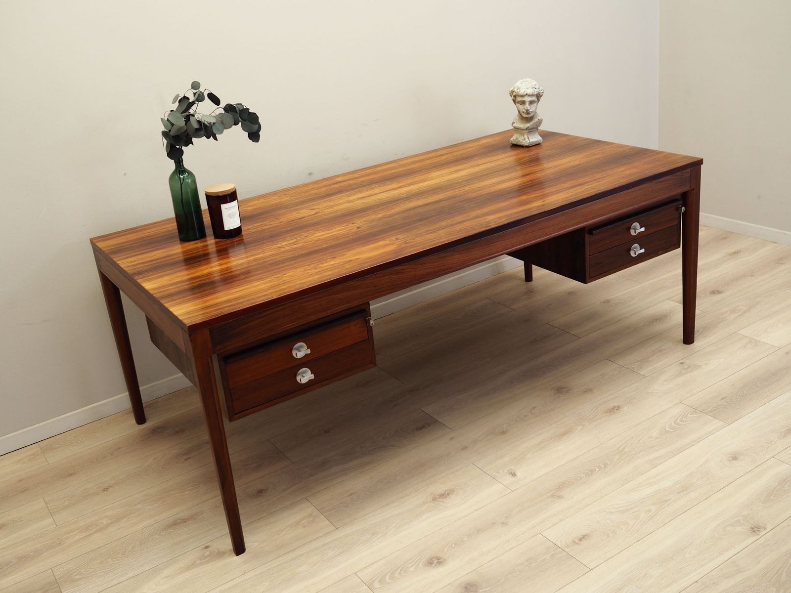 Diplomate Vintage Desk Danish Design 1970s Designer Finn Juhl Manufacturer France And Son photo Furniture