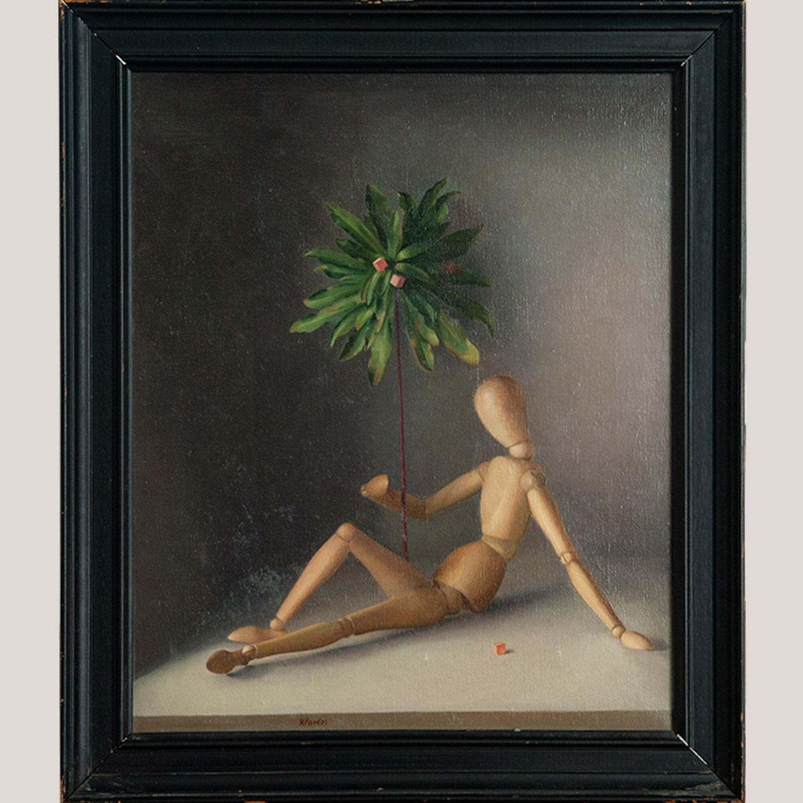 Gelede Mannequin Met Palmblad – Hermógenes Pardo Ruiz photo furniture