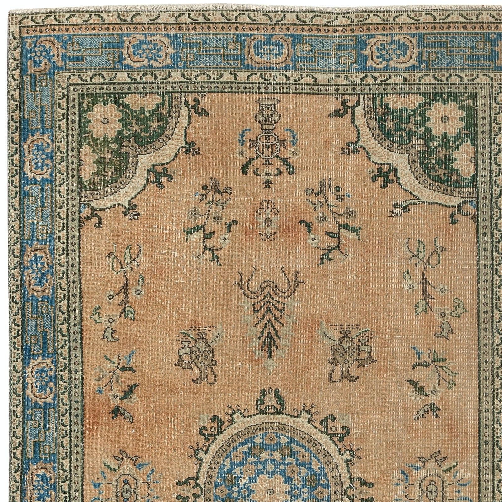 5.4x9 Ft Traditional Hand Knotted Vintage Turkish Red Rug. Handmade In Turkey photo 467.0