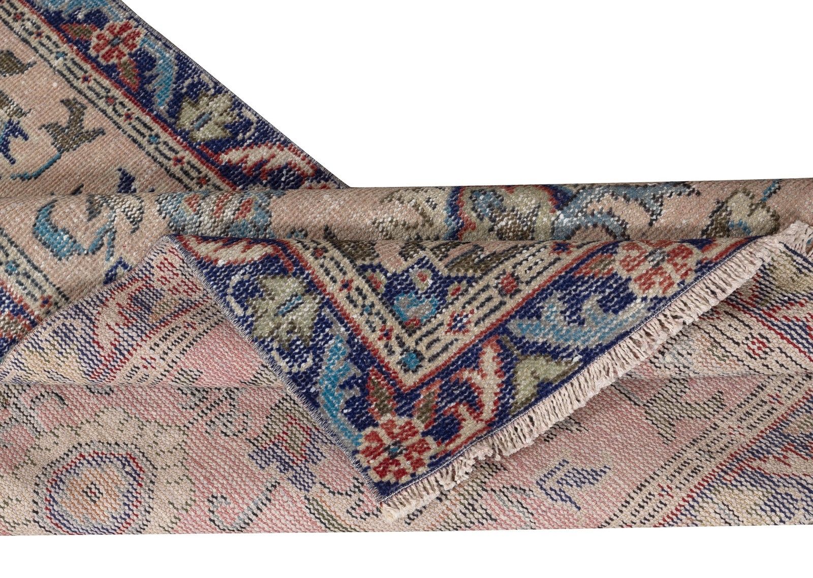 2.9x5.5 Ft Handmade Floral Pattern Turkish Rug For Bohemian & Classic Interiors photo for sale