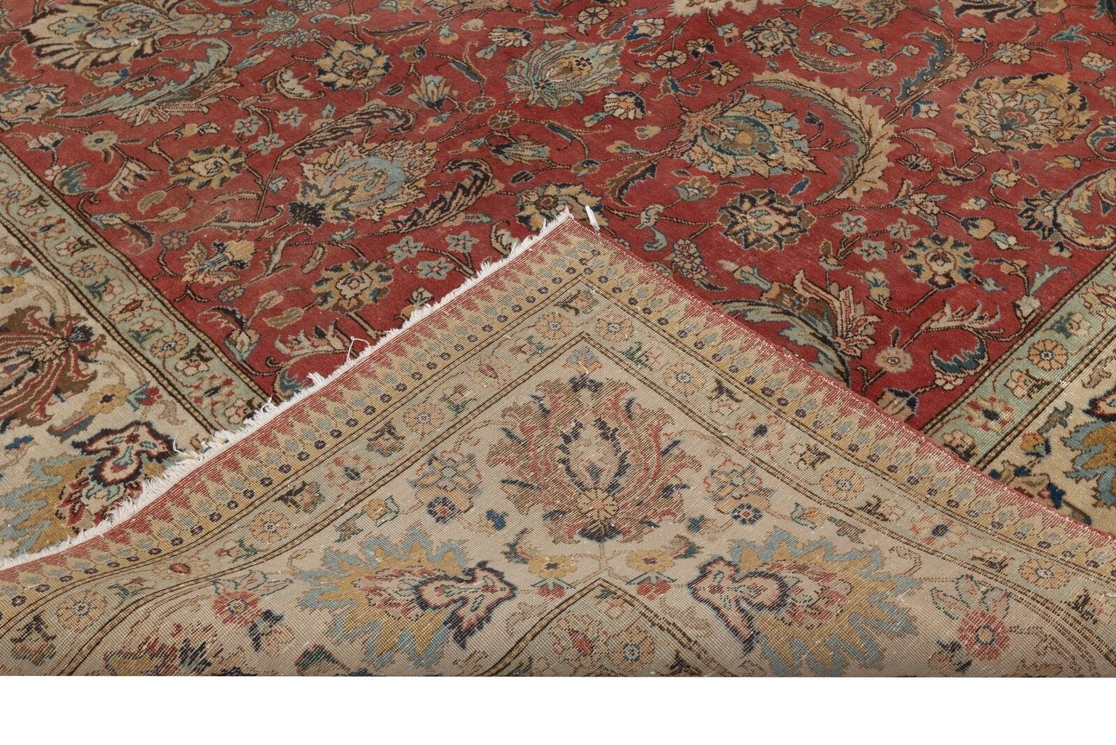 9.2x12.7 Ft One Of A Kind Vintage Turkish Red Large Area Rug For Living Room photo Textiles