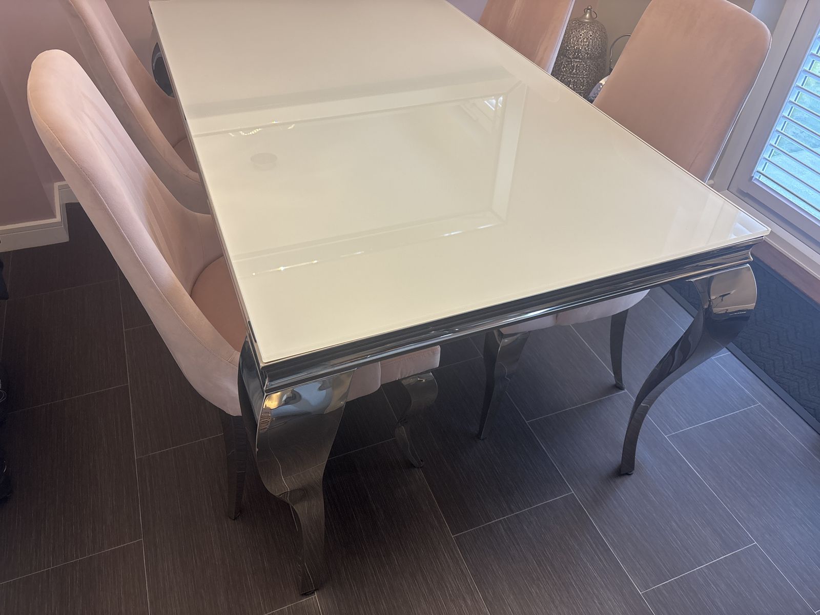 Luxury Dining Table And 4 Chairs photo for sale