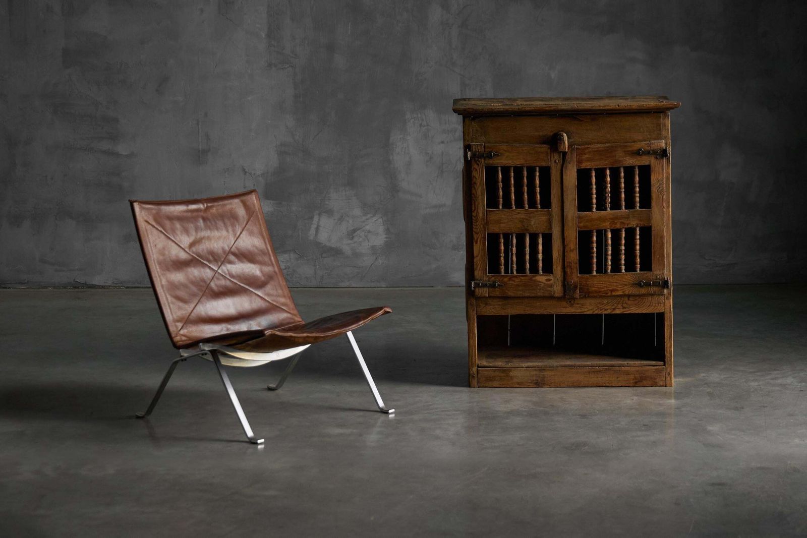 Rural Art Populaire Pantry Cabinet, Spain, 19th Century photo Furniture
