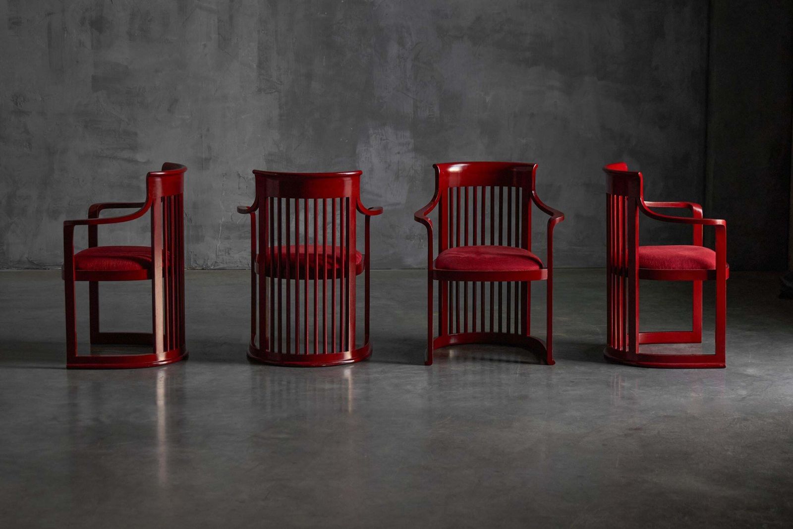 Japanese Dining Set In The Style Of Frank Lloyd Wright, Belgium, 1940s photo buy