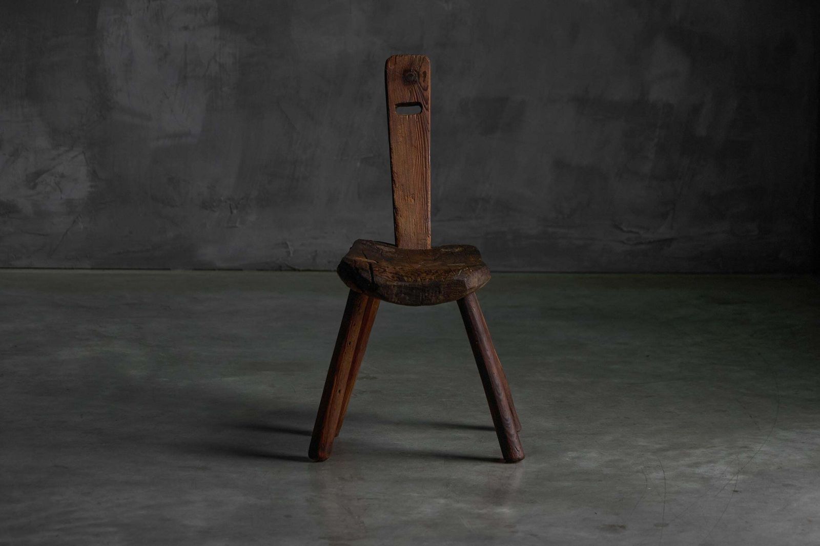 Alpine Folk Art Chair, France, 19th Century photo for sale