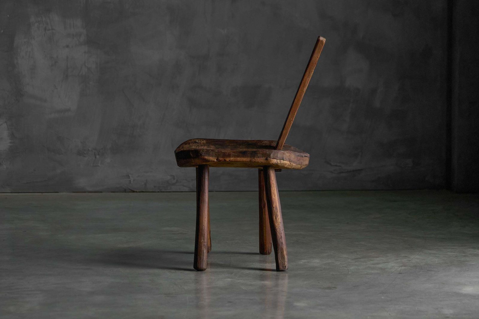 Alpine Folk Art Chair, France, 19th Century photo 1101.0