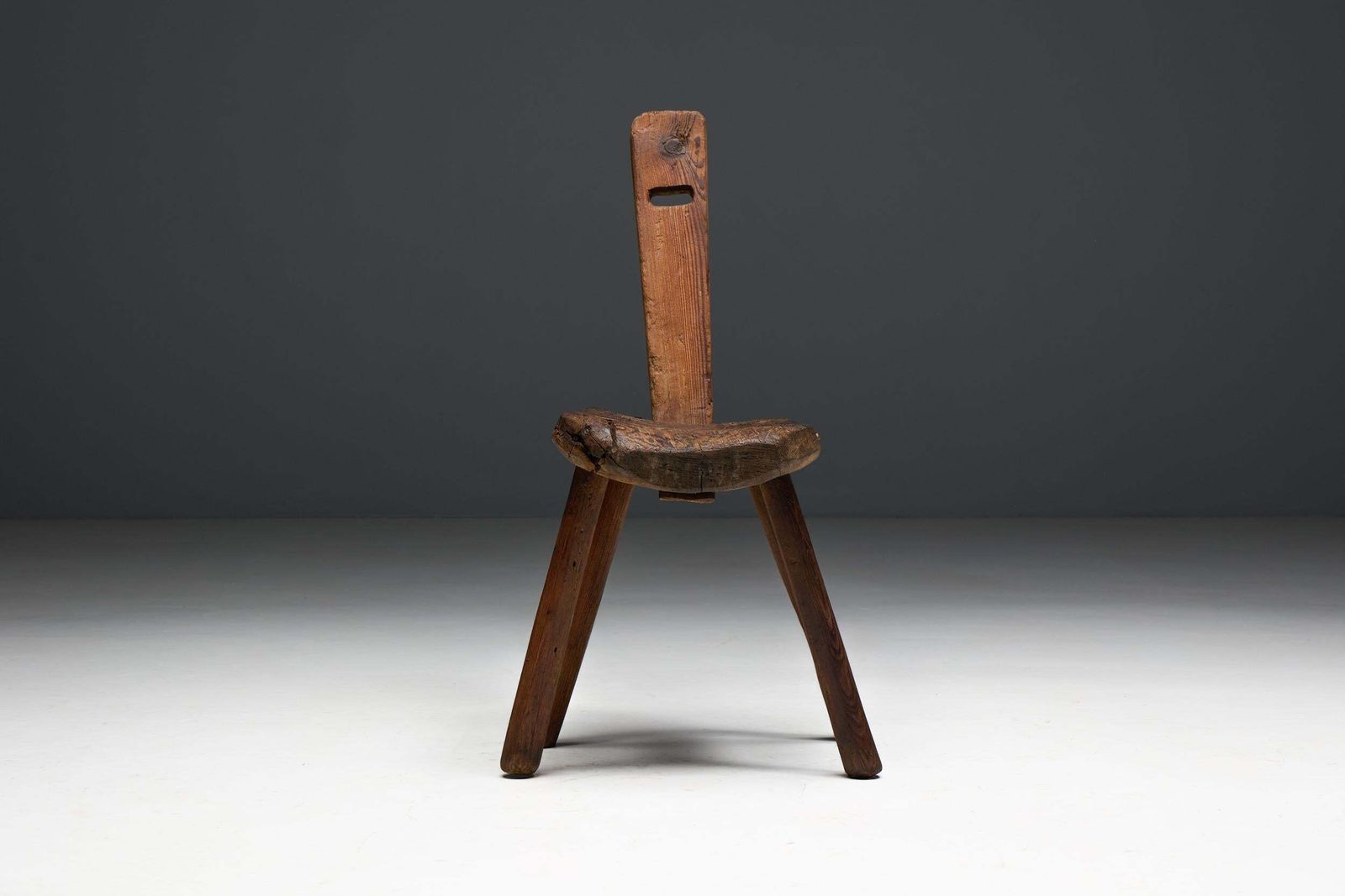 Alpine Folk Art Chair, France, 19th Century photo buy