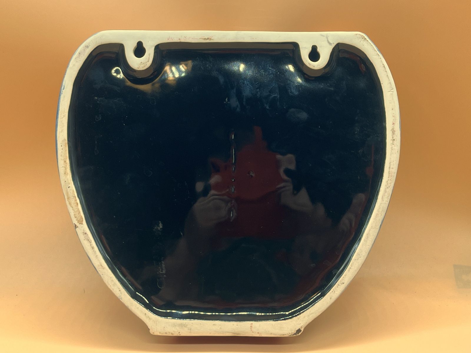 Poole Pottery Wild Poppy Anita Harris Living Glaze Wall Pocket / Vase. C1990. photo buy