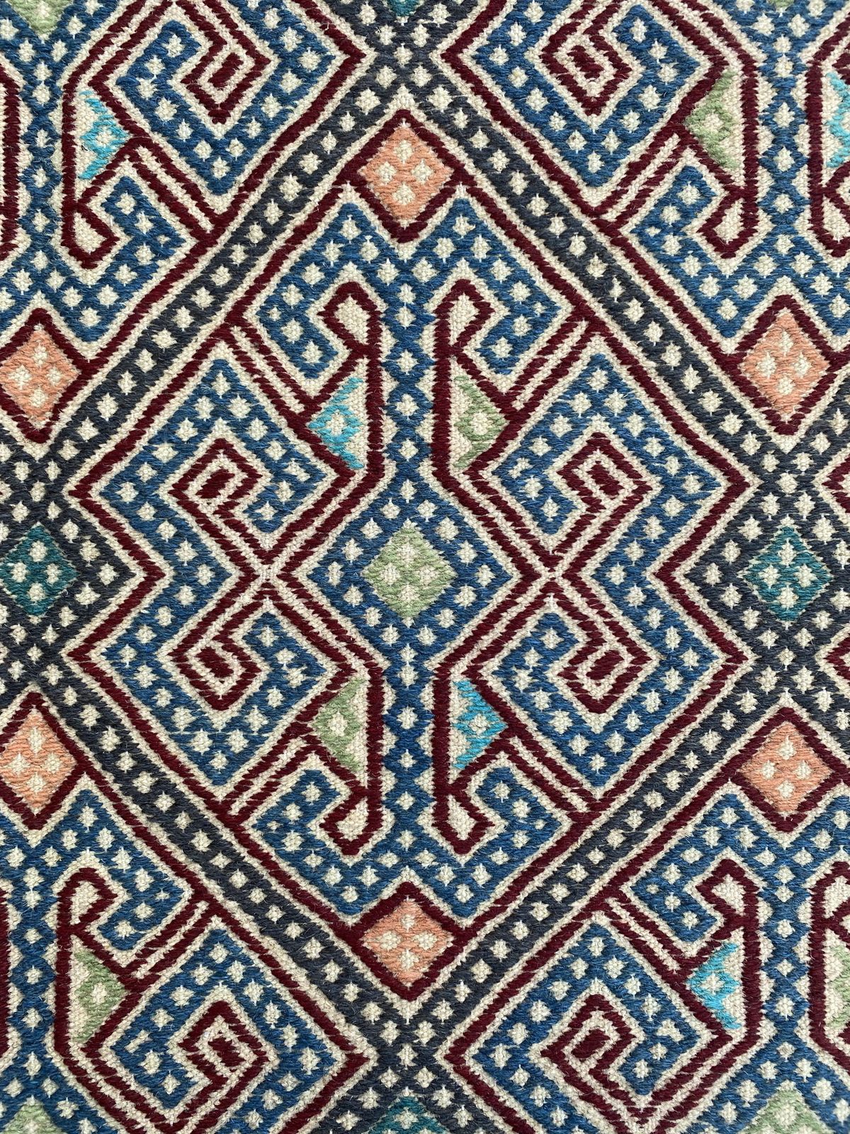 3x5 Multicolor Caucasian Soumak Flatweave Area Rug photo buy