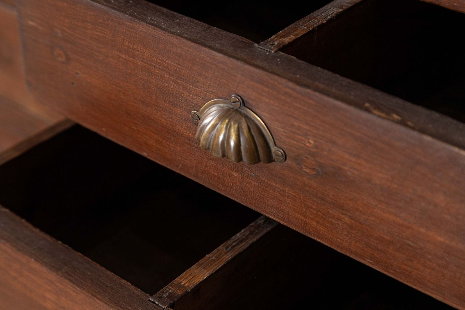Furniture English 19thc Pine Drawers, 1800s photo